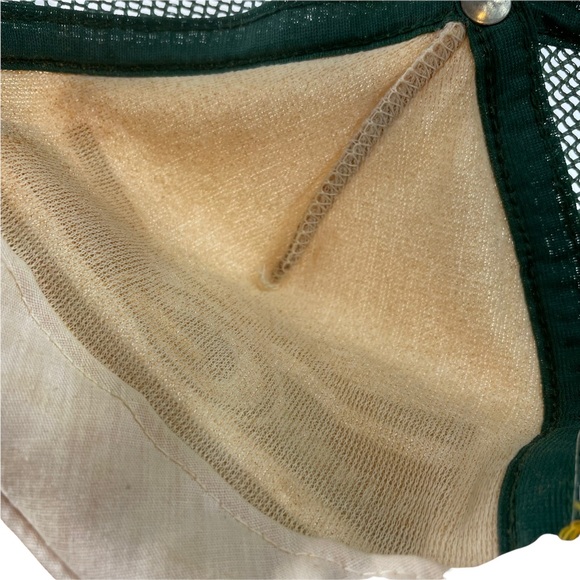 Vintage Rare Green Bay Packers 1980s Trucker SnapBack Mesh Baseball Hat Cap AJD! - Picture 10 of 16